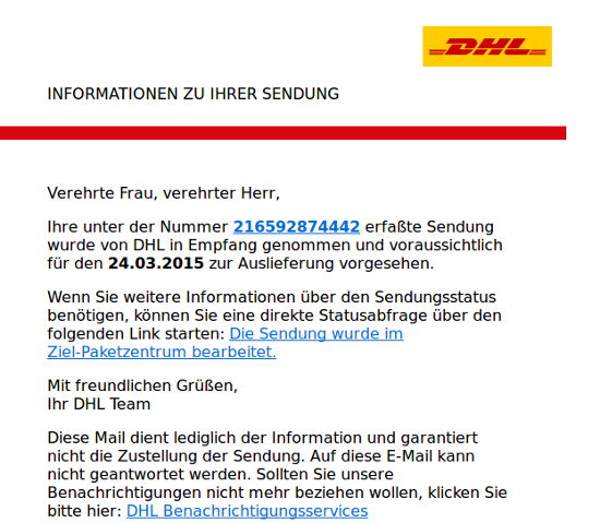 DHLphishing